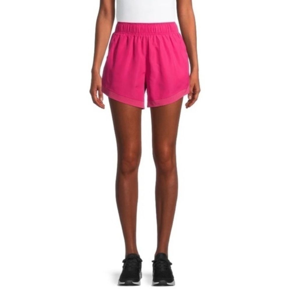 NWT Athletic works Shorts Large (12/14) lined pockets adjustable waist Barbie